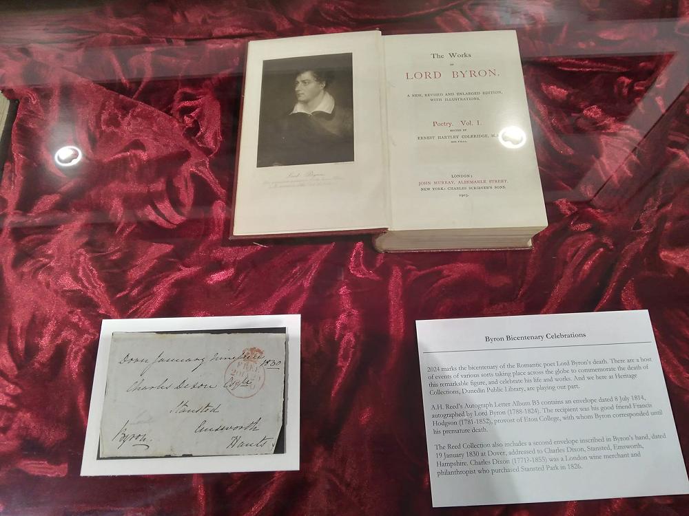 2024 marks the bicentenary of Lord Byron's death