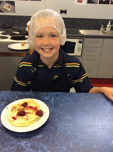 Perfectly cooked pancakes!