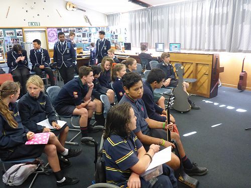 Eagerly awaiting our session to start