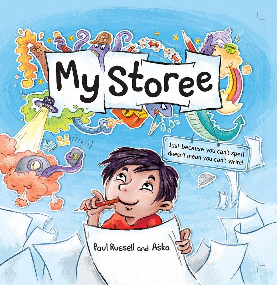 Dyslexic author Paul Russell is on a mission to unleash the creativity of children with dyslexia