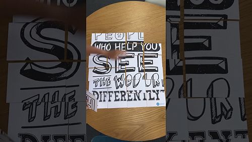 Talk with people who help you see the world differently.