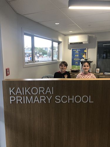 We have Y6 office helpers during Sharon and Susie's lunch break. Talia and Libby were amazing this week.