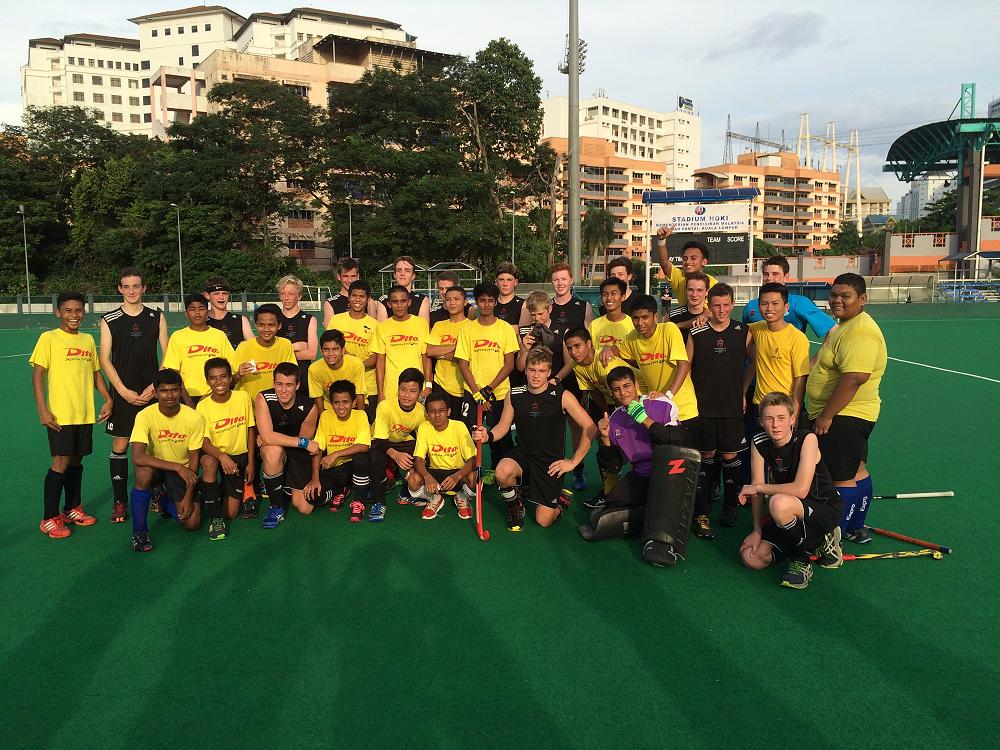JMC boys on their Hockey Tour in Malaysia
