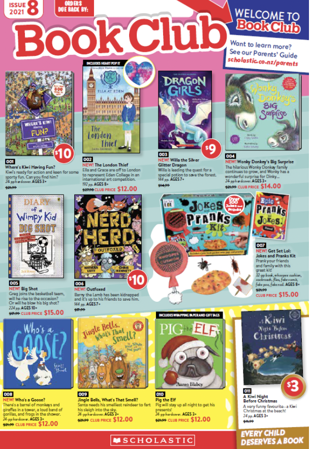 Issue 8 - Scholastic Book Club