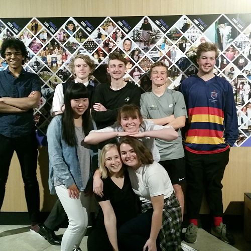 Level 3 Drama Devising at Toitu in the Dunedin Slice of Life Exhibition