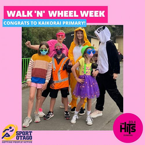 Well done all of our walkers and wheelers! 
