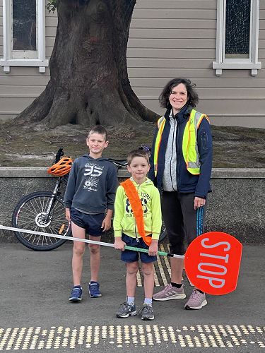 Zander is helping his mum on road patrol duty this week! Can you help? email roadpatrol@kaikorai.school.nz