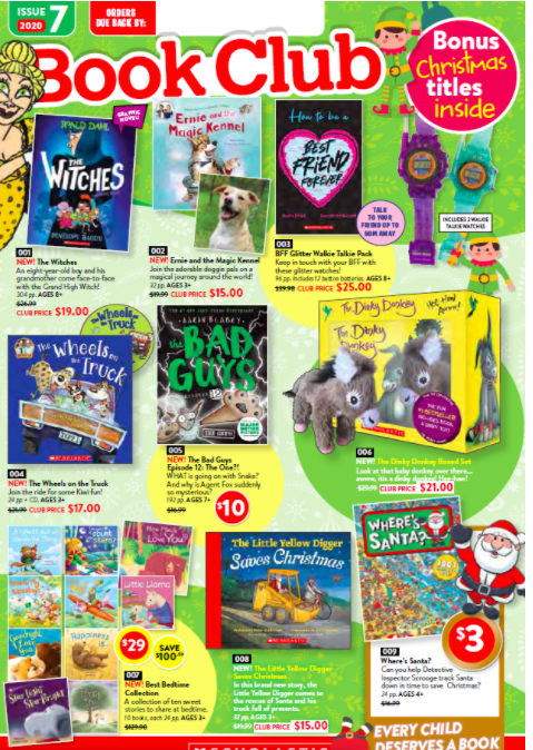 Issue 7 of Scholastic Book Club is now out.