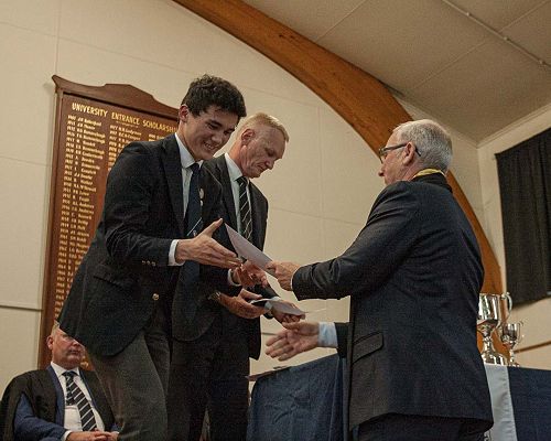 Scholarships for Tertiary Study Presentations at Senior Prizegiving 2020
