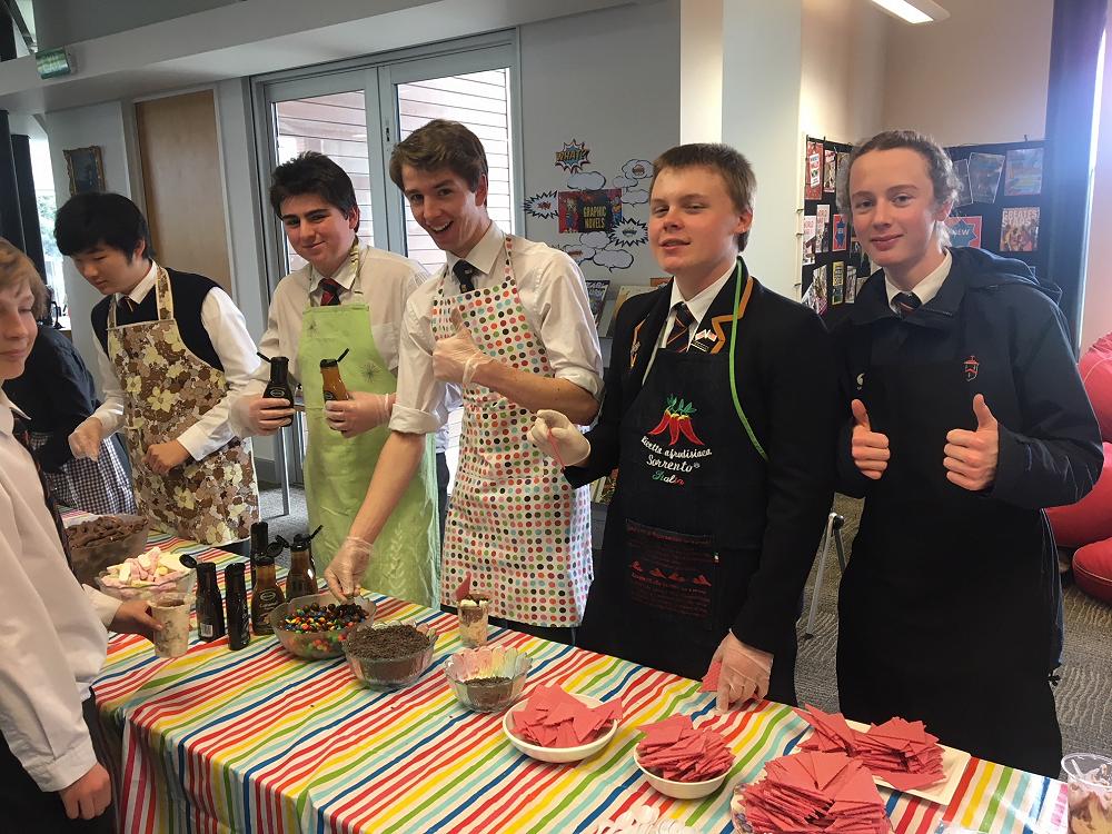 Librarians dish up the goodies!