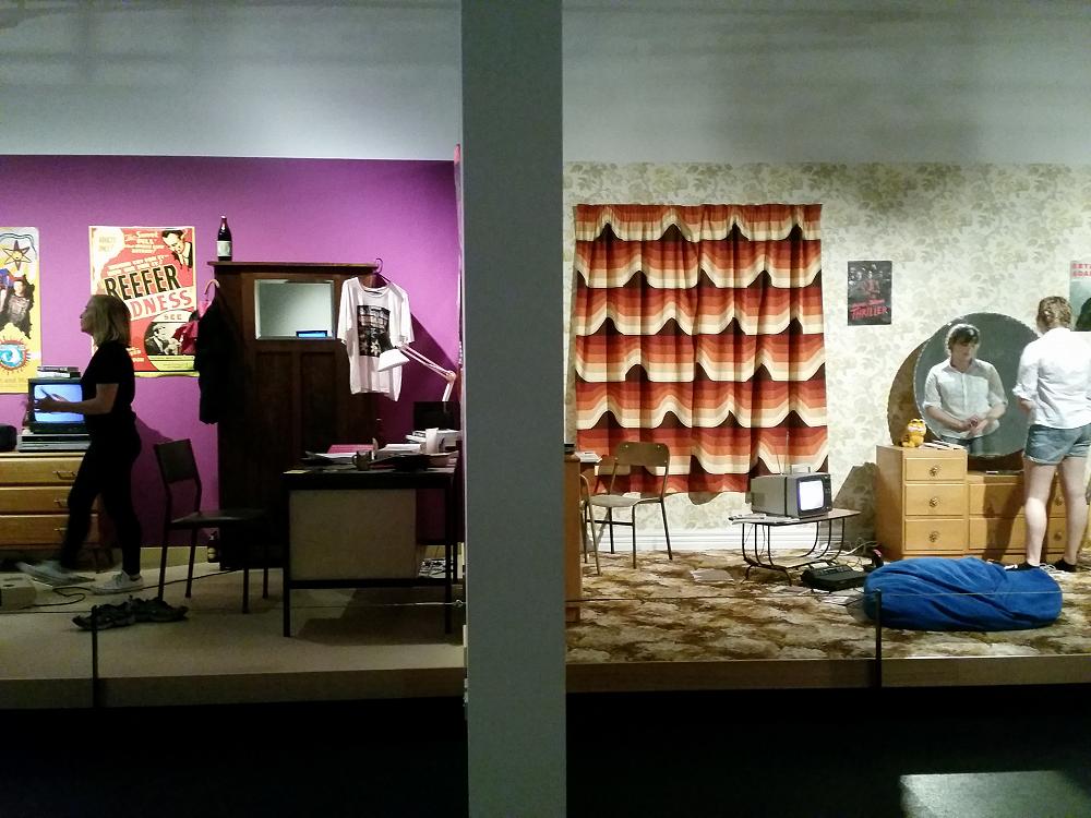 Level 3 Drama Devising at Toitu in the Dunedin Slice of Life Exhibition