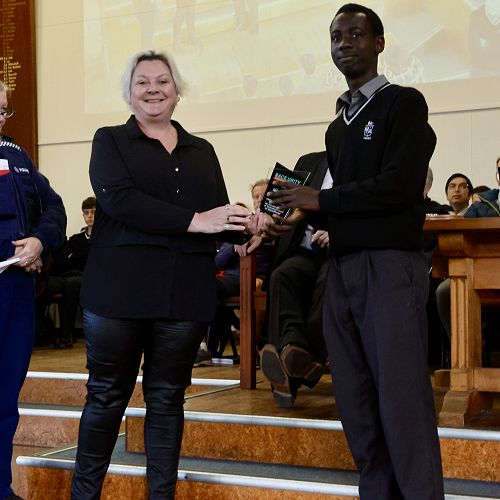Leo Mwape - National Race Unity Speech Awards Presentation