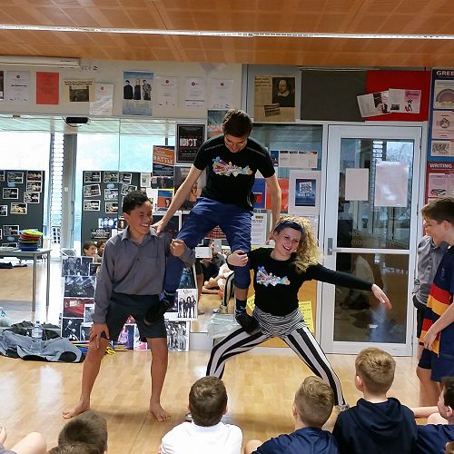 Circus Challenge - Australian Circus Company visit&nbsp;
