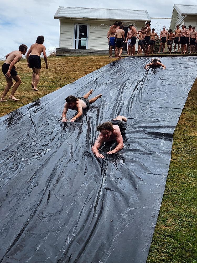 Year 13's at Tirohanga