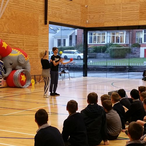 Circus Challenge - Australian Circus Company visit&nbsp;