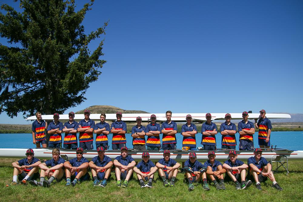 John McGlashan College Rowing Squad 2016