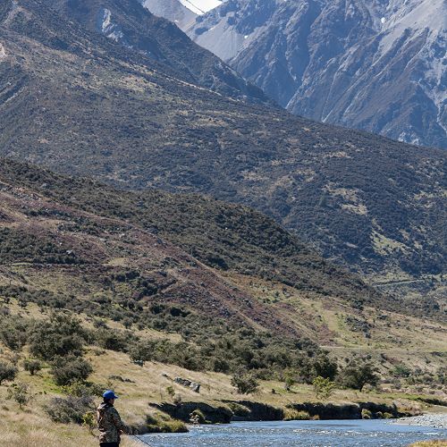 Fishing, sun, views - perfection on Year 10 camp.