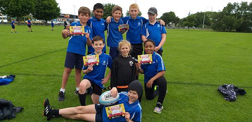 The Year 5-6 touch team! What champs!