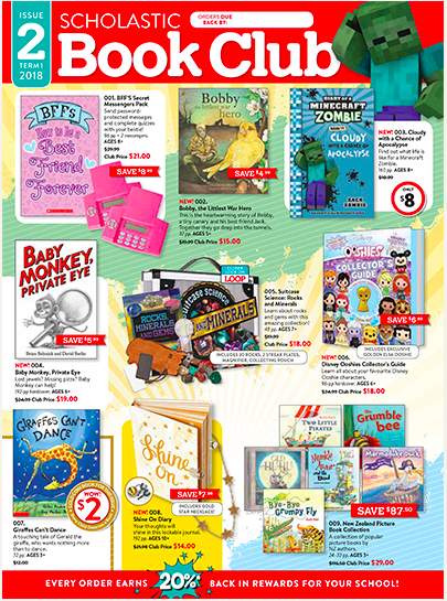 Scholastic Book Club Orders
