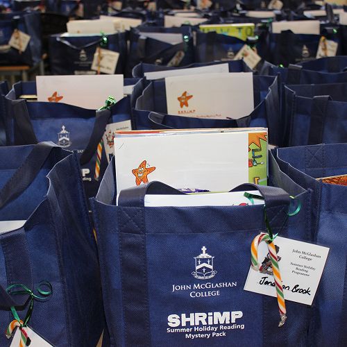 A Sea of SHRIMP packs