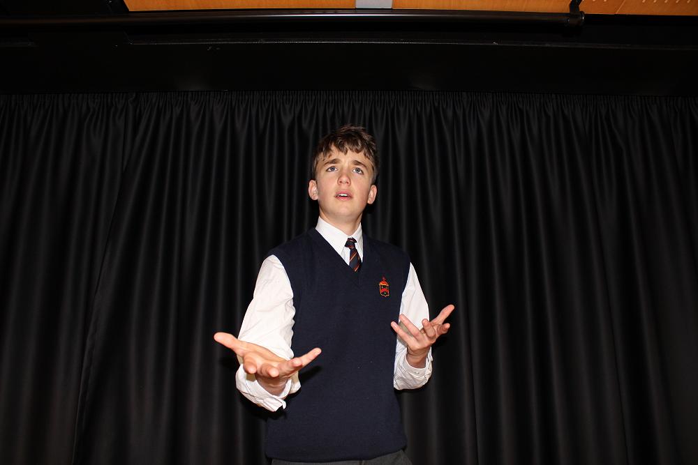 Will Stevens&nbsp; - Year 9 Prepared Reading&nbsp;