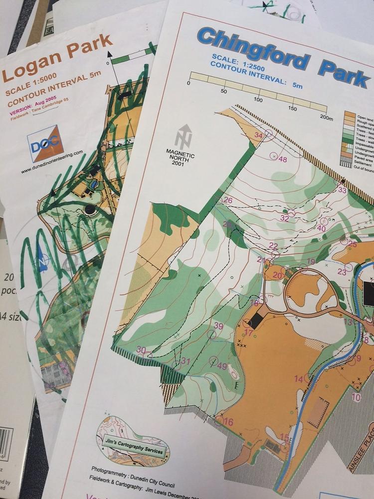 Orienteering Maps