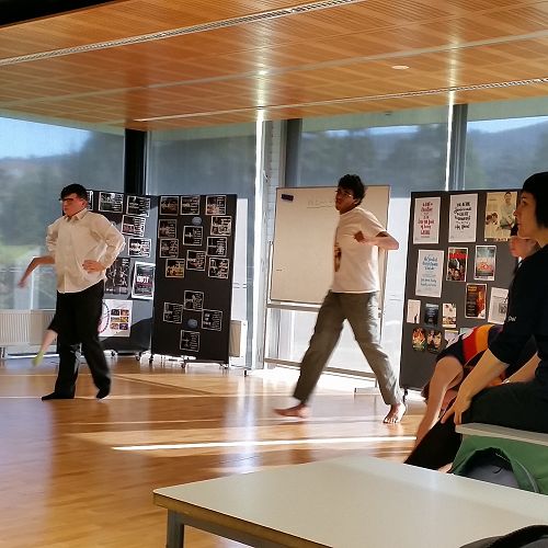 RNZB visit term #2 - with the Year 13 Drama class