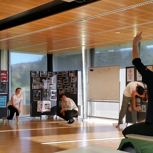 RNZB visit term #2 - with the Year 13 Drama class