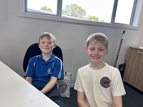 Our Year 6 pupils love being office managers during lunch breaks