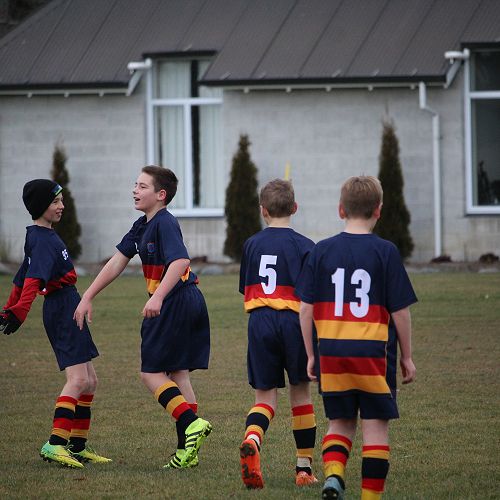 Waihi Football match. A good game that McGlashan were very dominant in. Final score 10-1 to McGlashan.