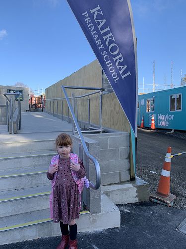 Emma's first day! 