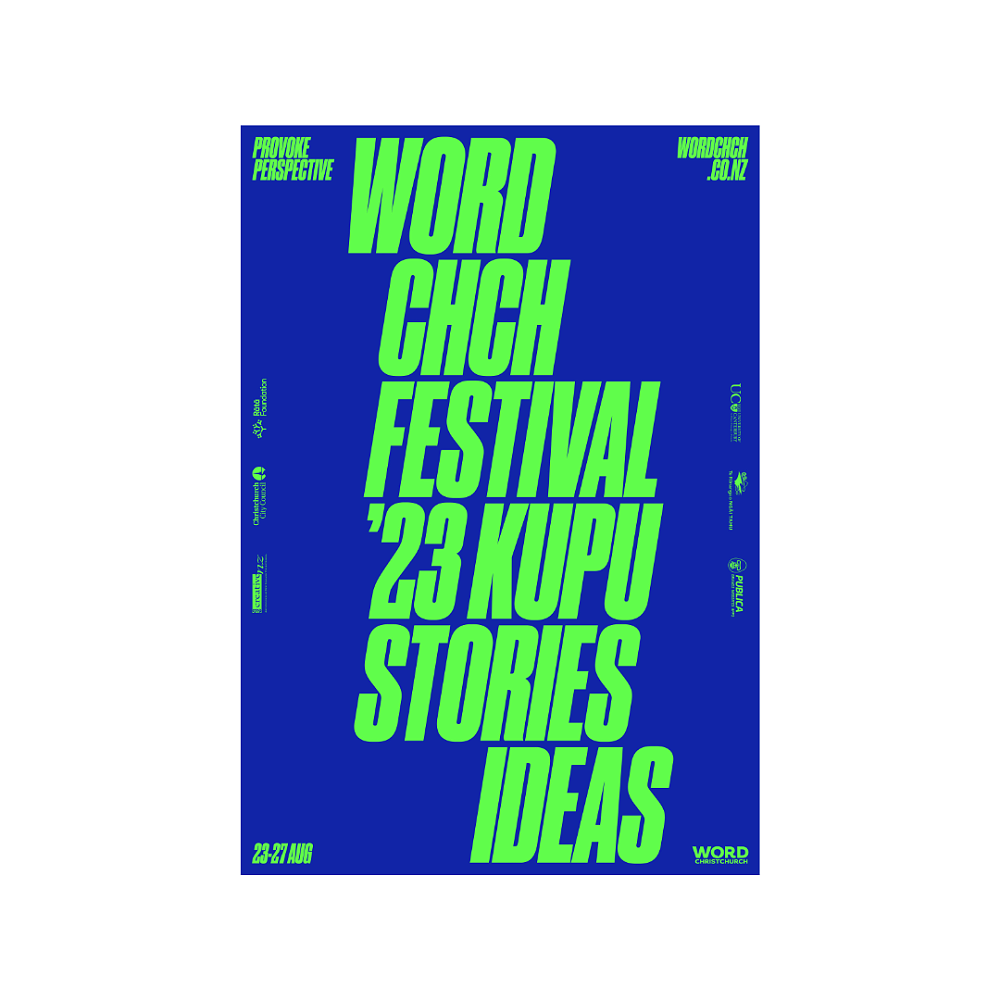 Word CHC '23: A festival of kupu, stories and ideas for all - 23-27 August