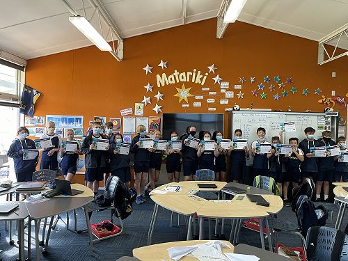 Success! We have achieved our Bronze Reading Badge