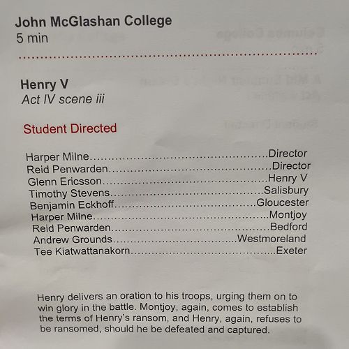 Behind the scenes of the Otago Regional Shakespeare Festival 2024