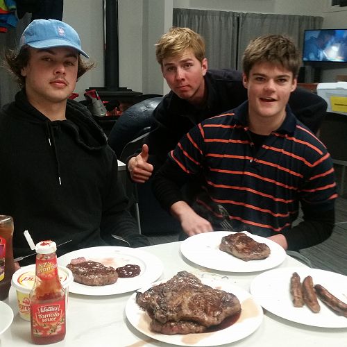 Year 12 PE Camp - DInner