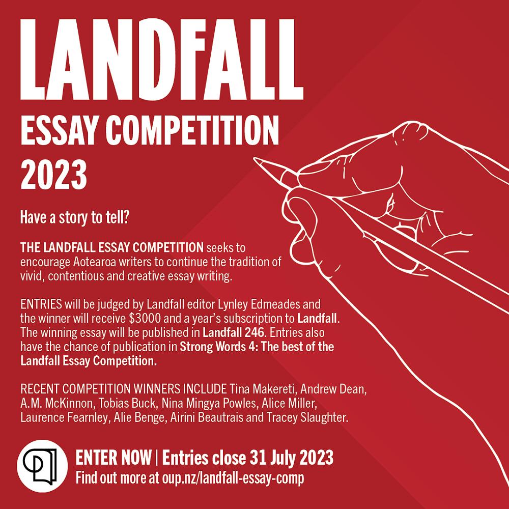 Landfall Essay Competition 2023