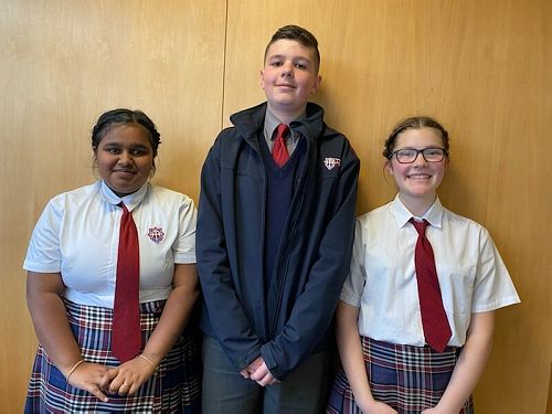 Shreenidhi, Tim and Isobel.