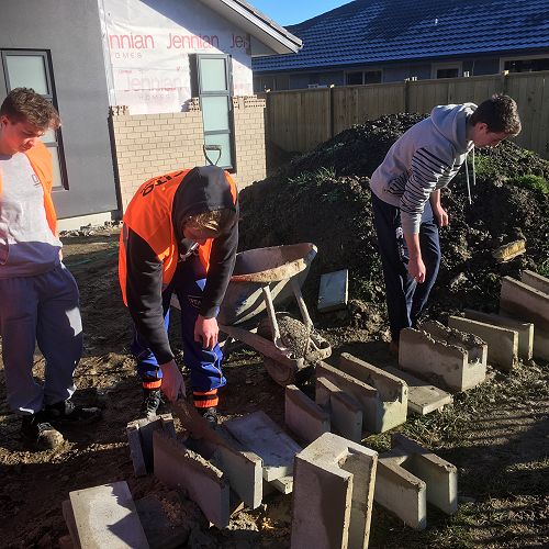 It's tougher than it looks! Brick and block laying