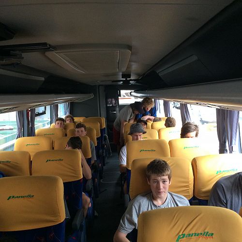 Our tour bus