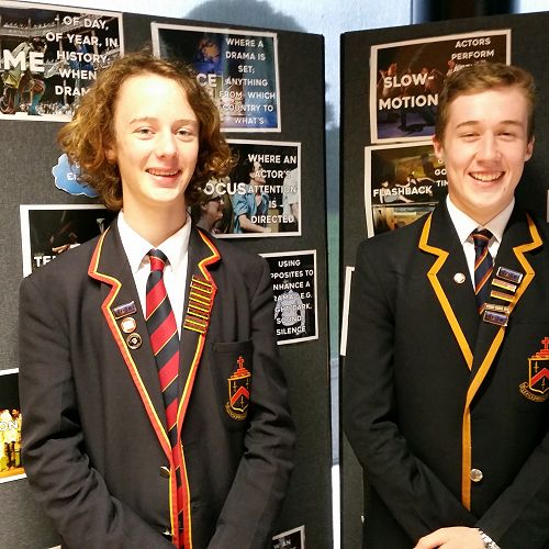 Samuel Leaper and Ben Porter - Fortune Theatre Ambassadors&nbsp;