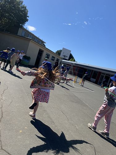 Lunch times in the sun are the best!