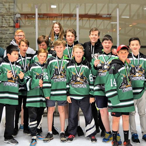 U14 Dunedin Thunder Ice Hockey Team