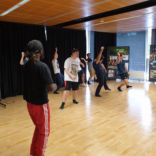 Dance workshop with Antonio Bukhar, Caroline Plummer Dance Fellow