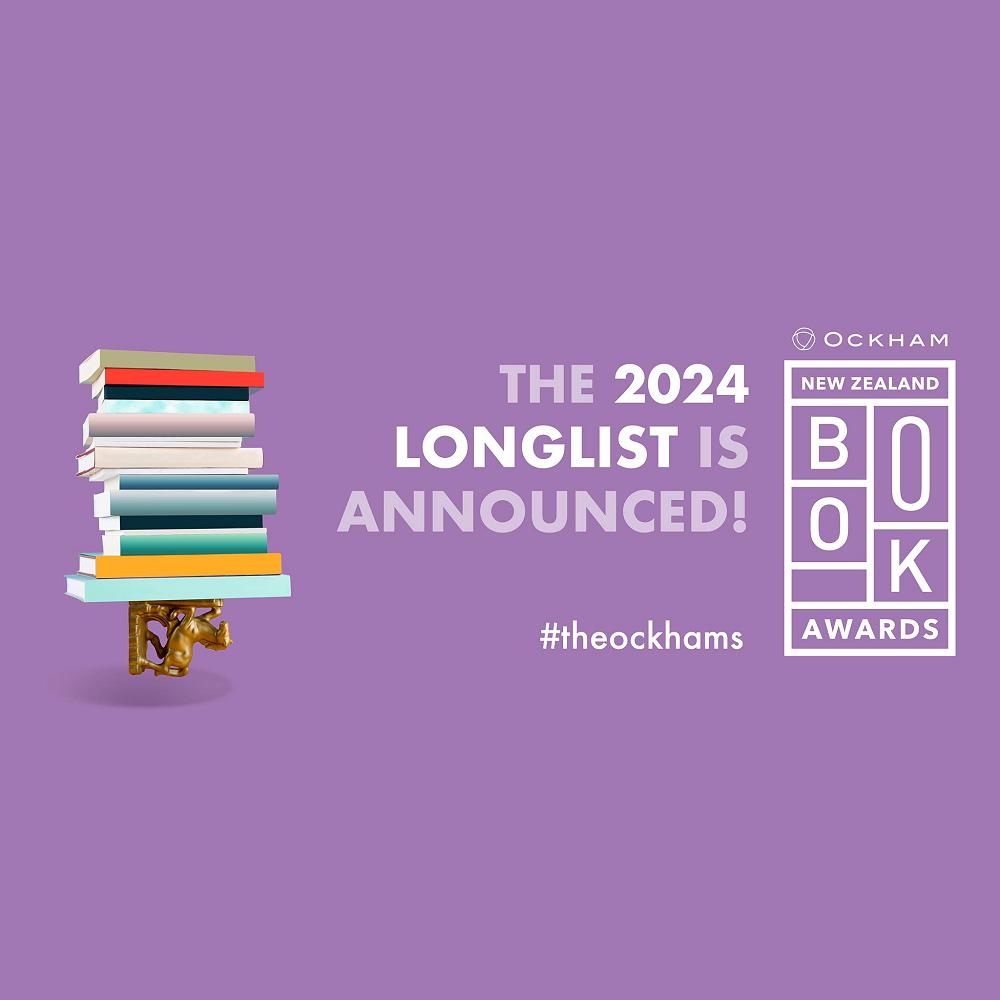 The Ockham NZ Book Awards 2024 longlist is announced!