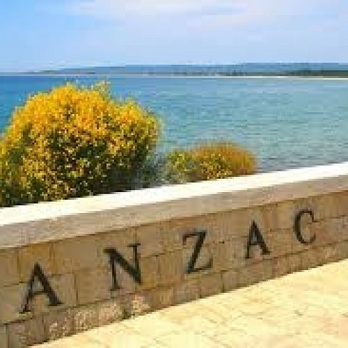 ANZAC Cove, Gallipoli, Turkey.
