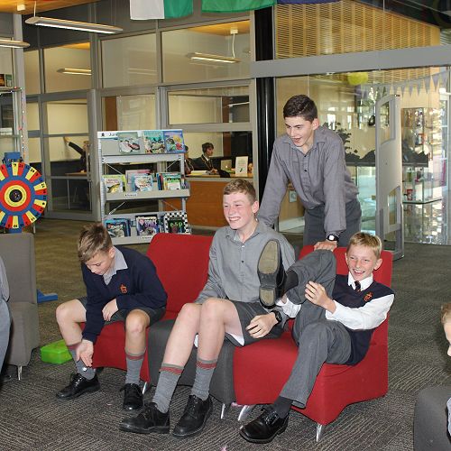Library Week - The Chocolate Game