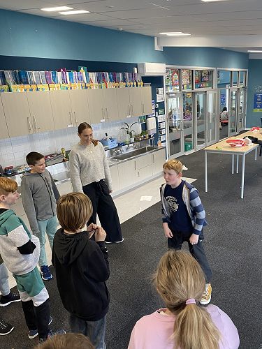 Drama with Miss Hall