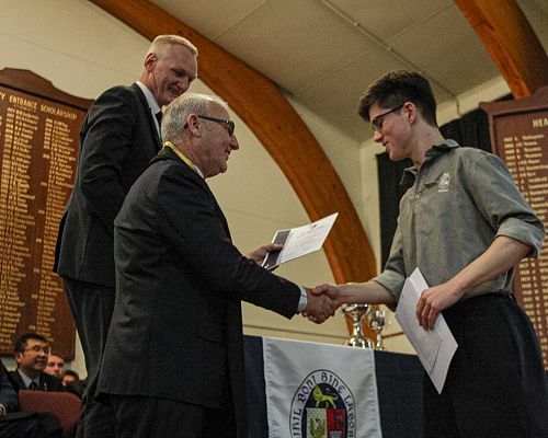 Scholarships for Tertiary Study Presentations at Senior Prizegiving 2020