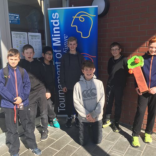 Team photo before departing St Andrews, Tournament Headquarters&nbsp;