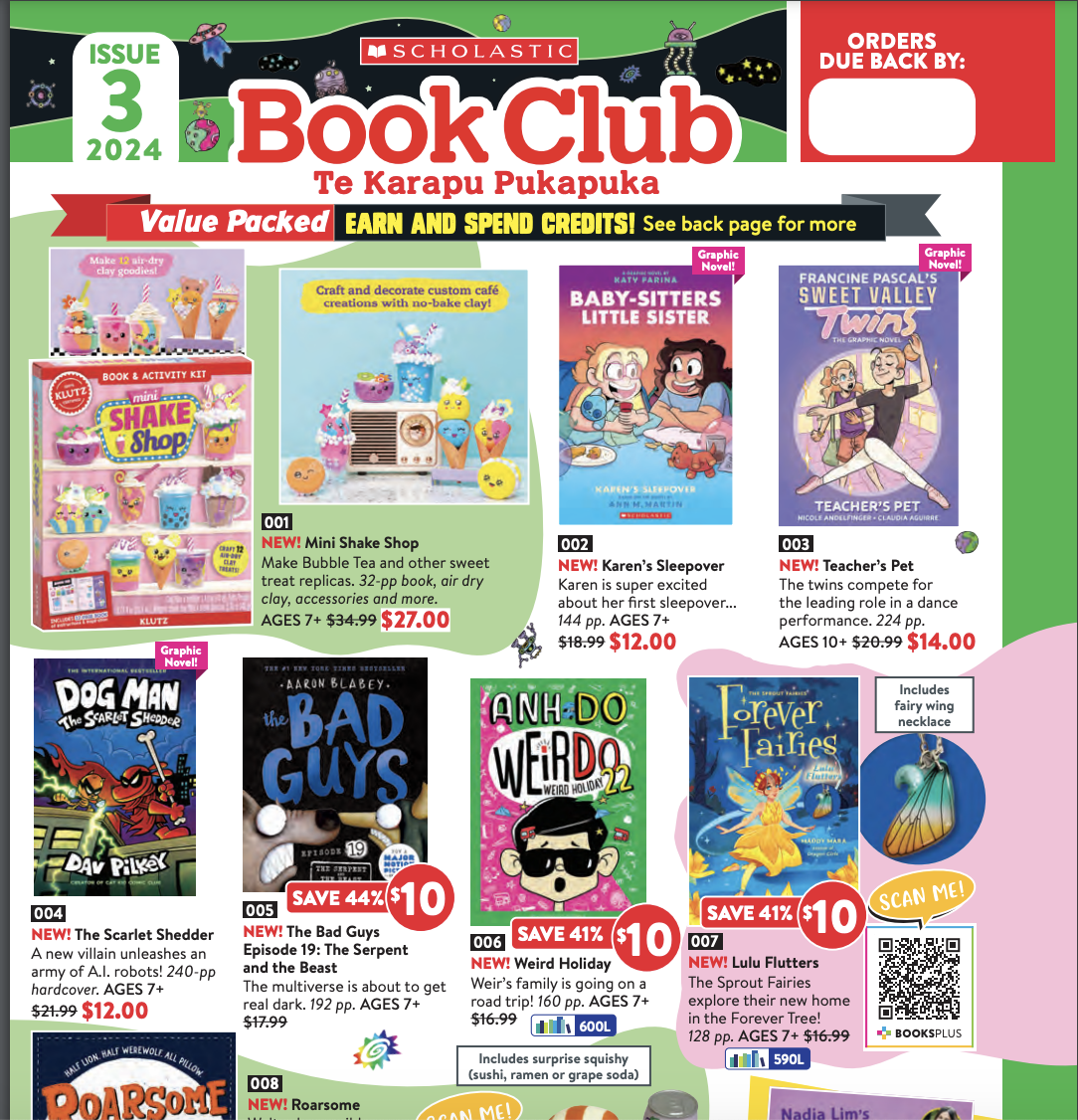 Scholastic Book Club , Issue 3, 2024